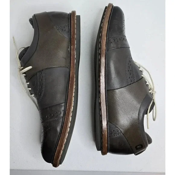 Tsubo Wexler Gray Leather Cap Toe Oxfords Mens Size 9 EUR 42  display picture 2